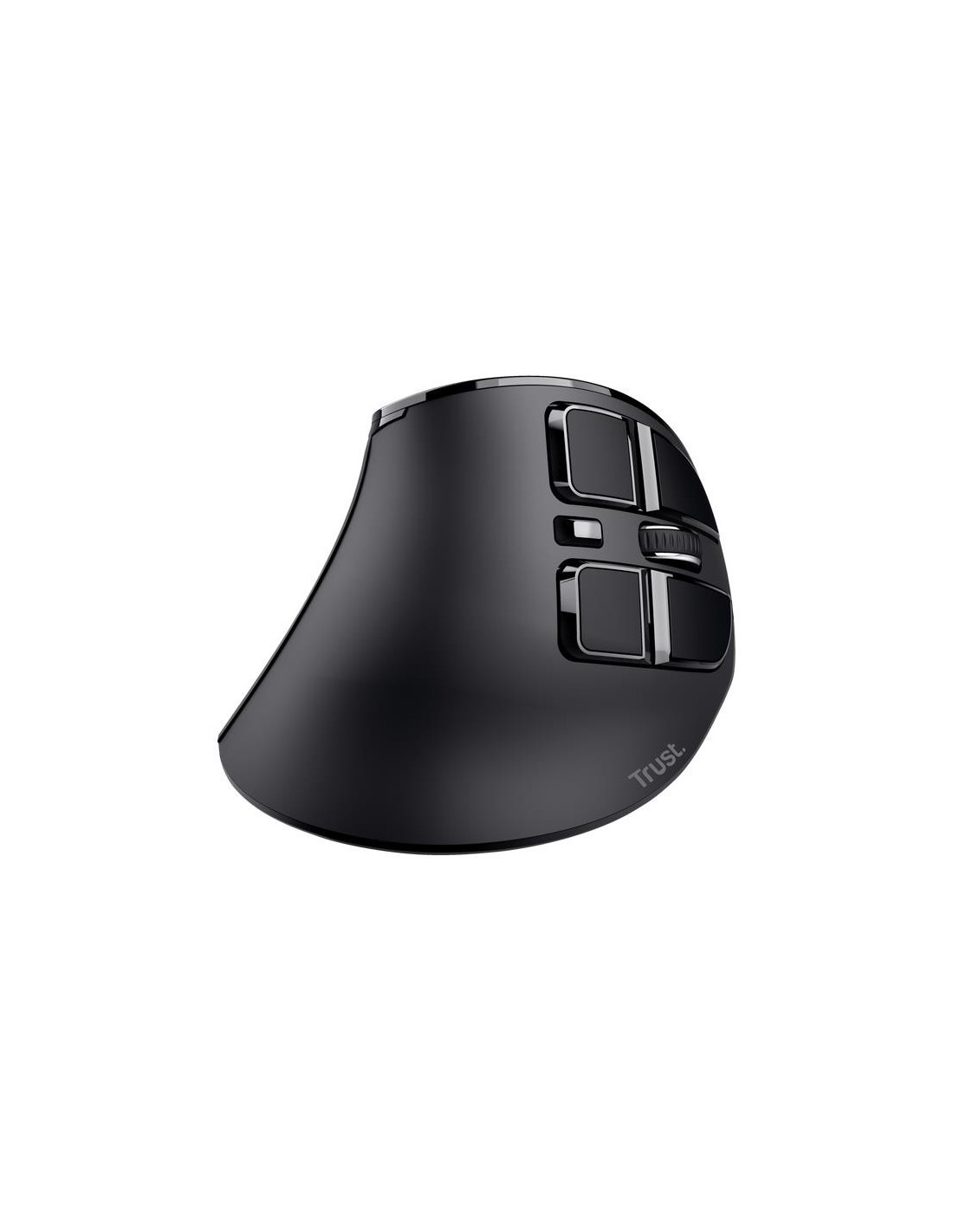 RATON TRUST VOXX ERGONOMICO WIRELESS 9 BOTONES BLACK