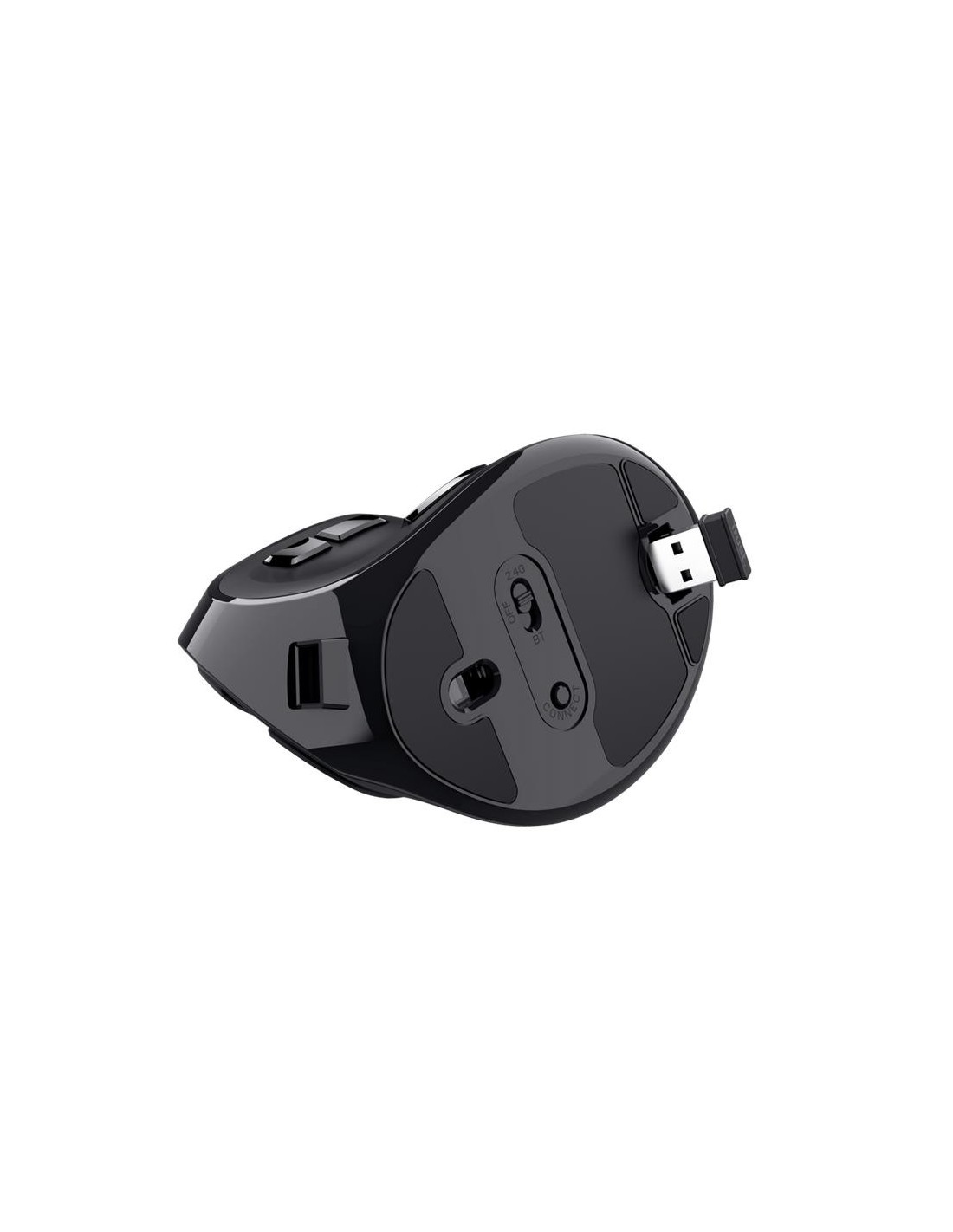 RATON TRUST VOXX ERGONOMICO WIRELESS 9 BOTONES BLACK