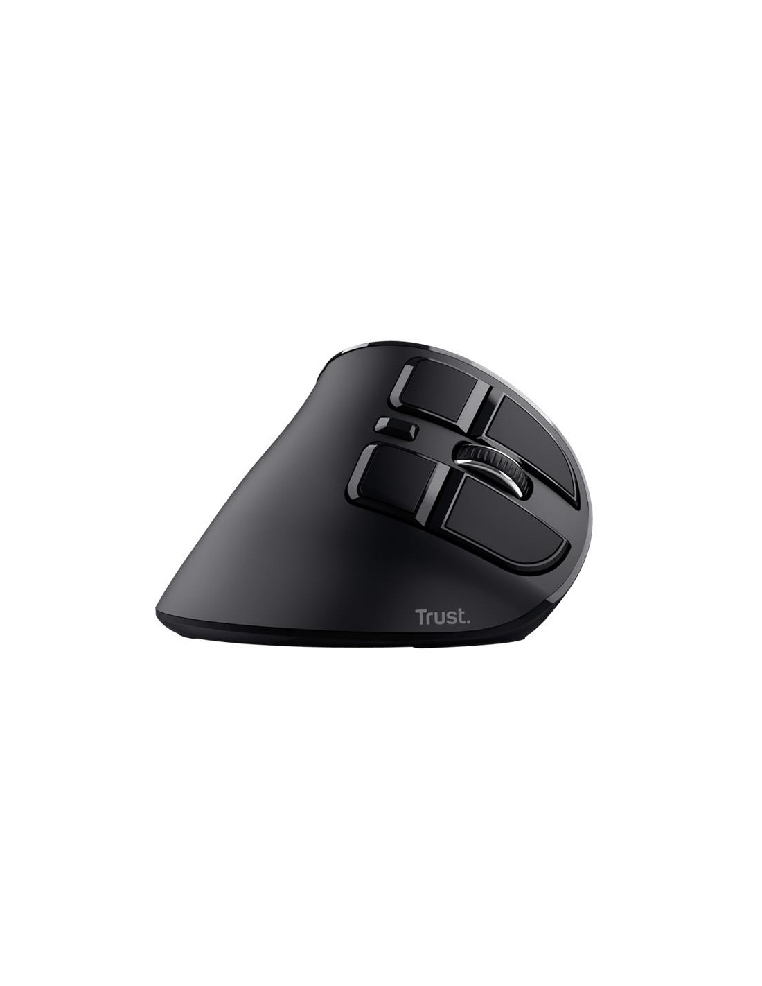 RATON TRUST VOXX ERGONOMICO WIRELESS 9 BOTONES BLACK