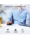 RATON TRUST OZAA ERGONOMICO RECARGABLE WIRELESS BLACK