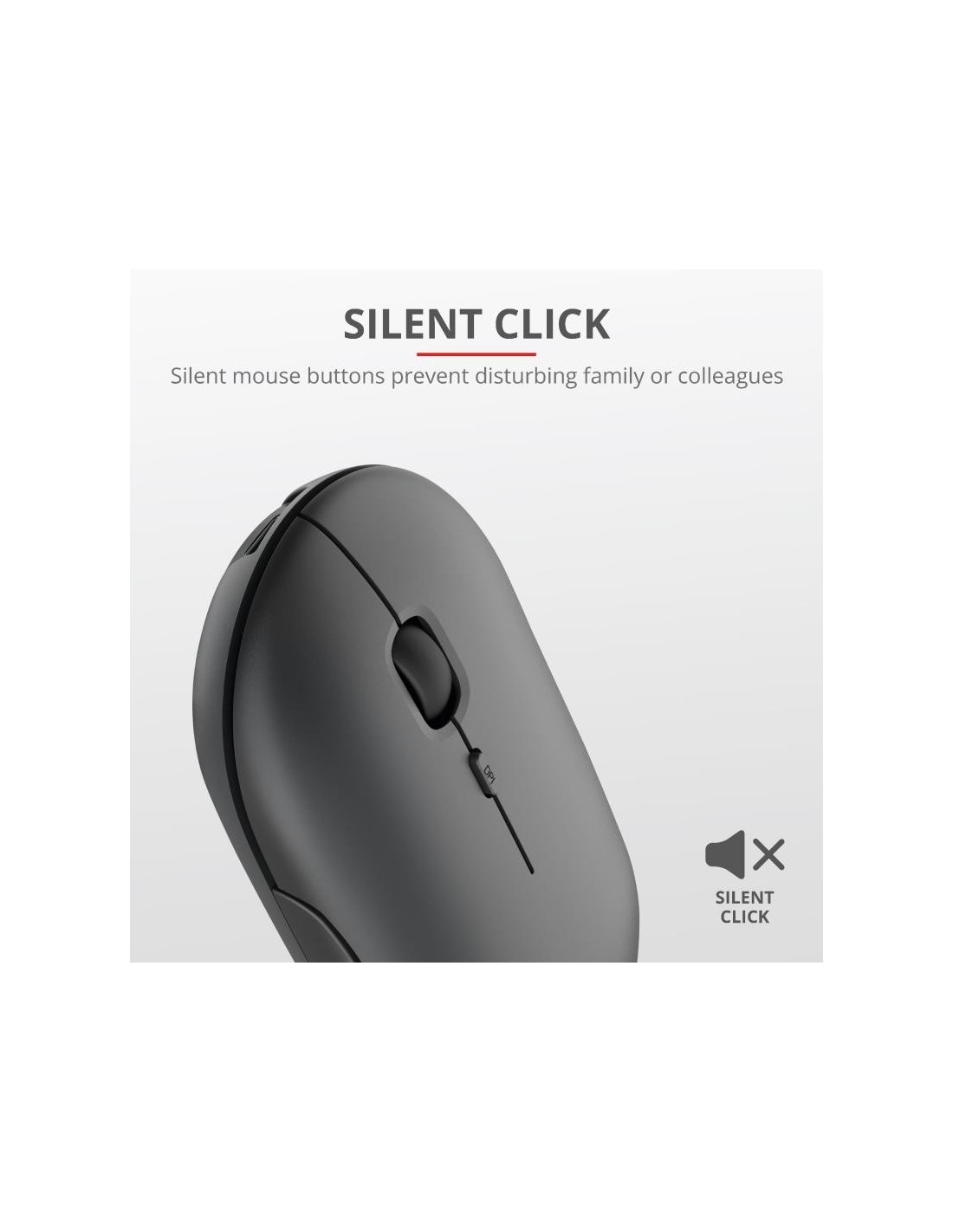 RATON TRUST PUCK RECARGABLE WIRELESS BLUETOOH BLACK