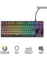 TECLADO TRUST GAMING GXT 833 METALICO USB RGB