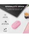 RATON TRUST PUCK RECARGABLE WIRELESS BLUETOOH PINK