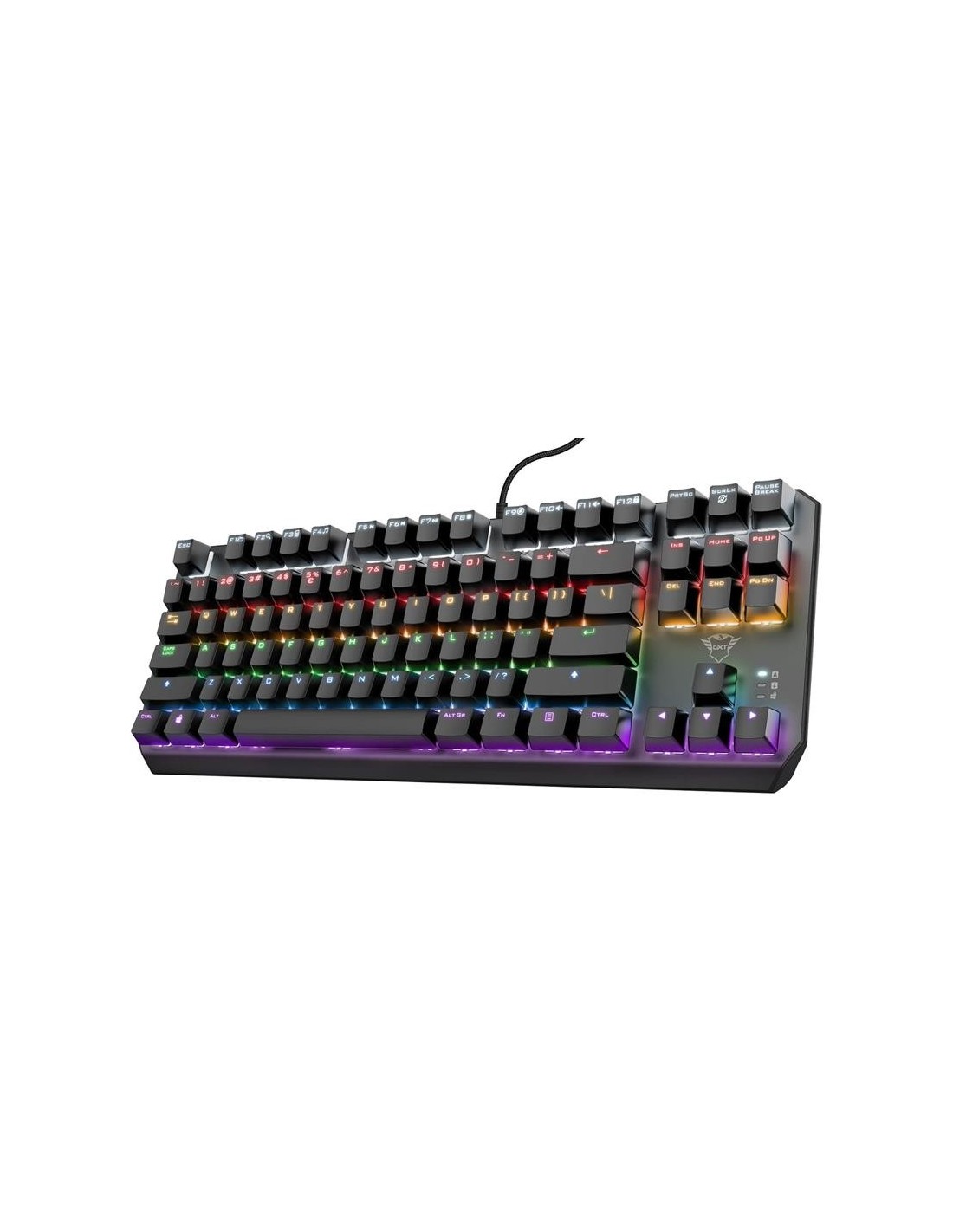 TECLADO TRUST GAMING GXT 834 CALLAZ MECANICO TKL USB RGB