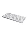 TECLADO TRUST BASICS SLIM WIRELESS BLUETOOTH TKL SILVER