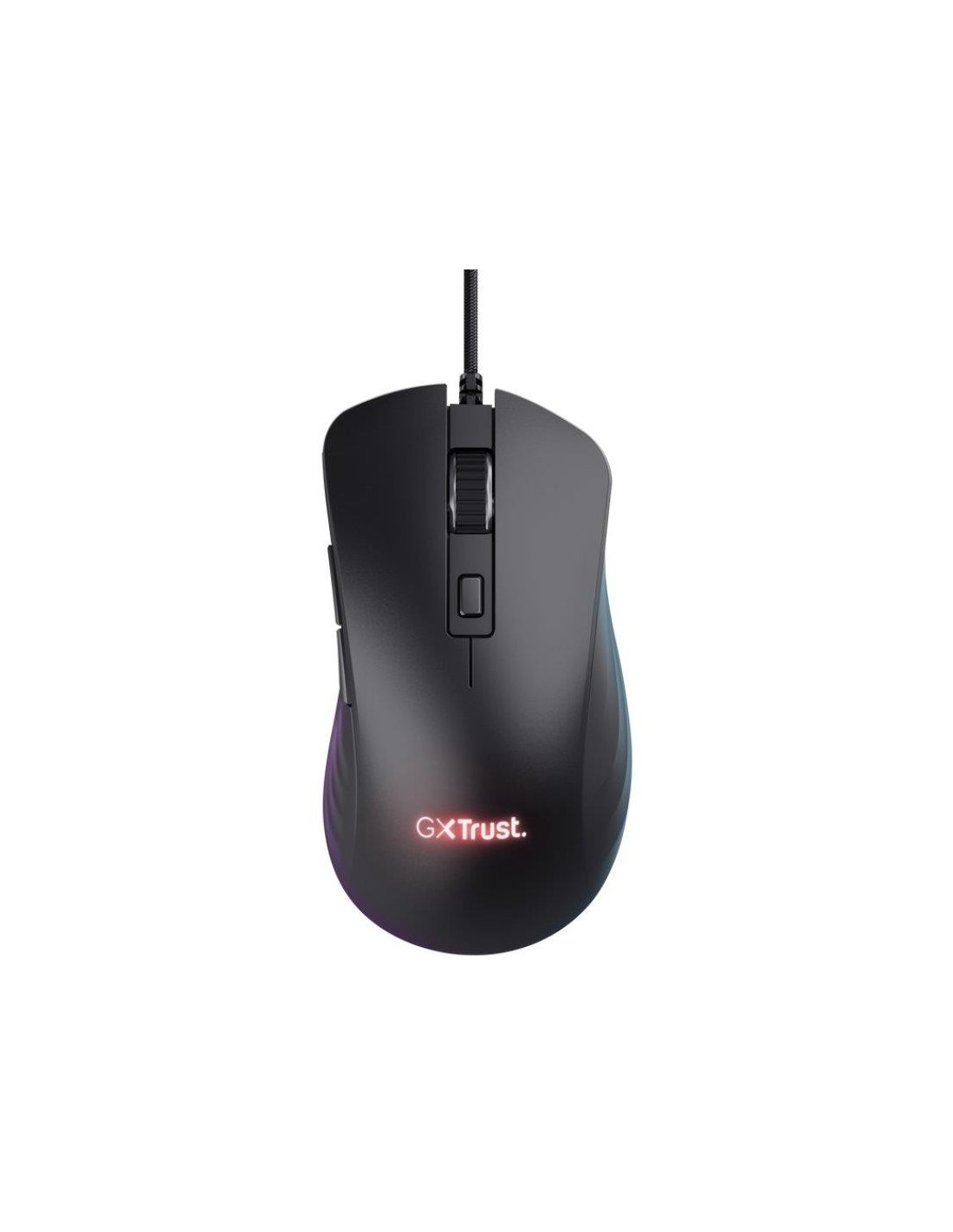 RATON TRUST GAMING GXT 924 YBAR RGB USB 25K DPI BLACK