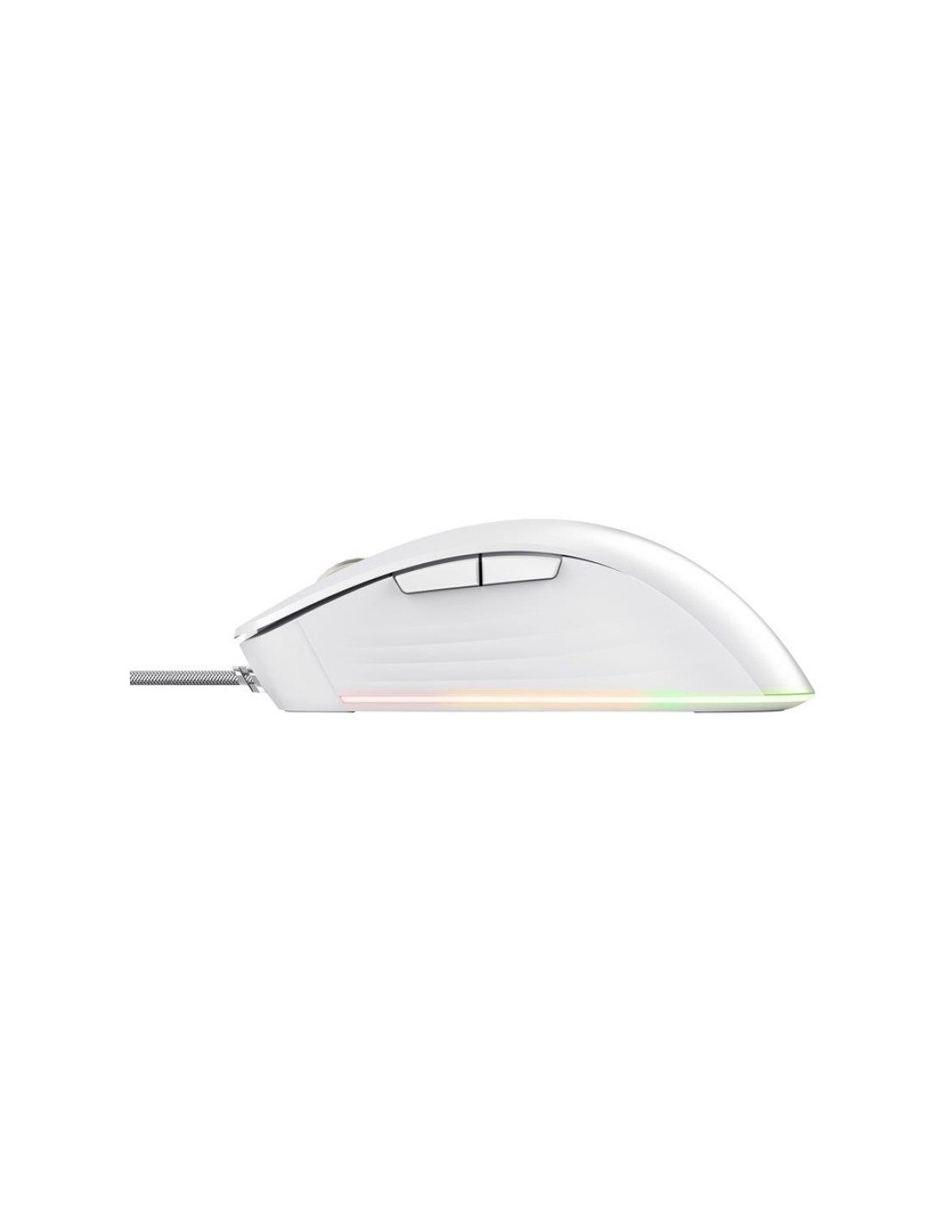 RATON TRUST GAMING GXT 924 YBAR RGB USB 25K DPI WHTE