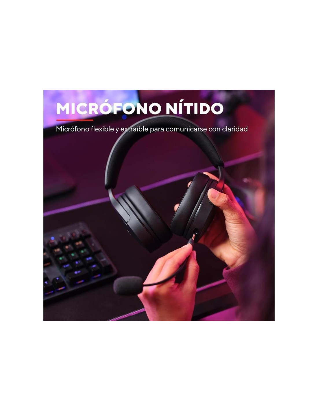 AURICULARES + MICROFONO TRUST GAMING GXT 489 FAYZO HEADSET MULTI BLACK
