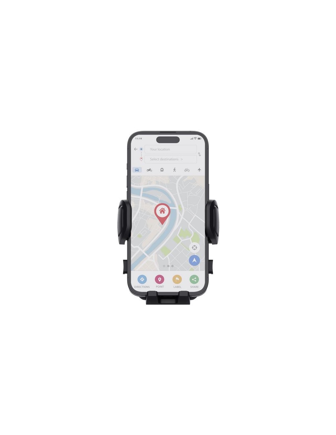 SOPORTE TRUST RUNO COCHE PARA SMARTPHONE BLACK