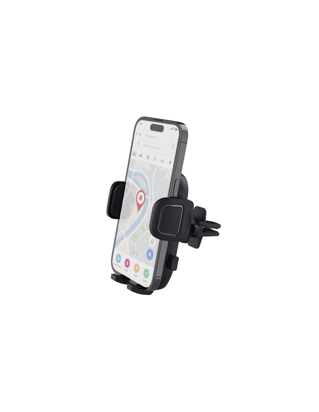 SOPORTE TRUST RUNO COCHE PARA SMARTPHONE BLACK