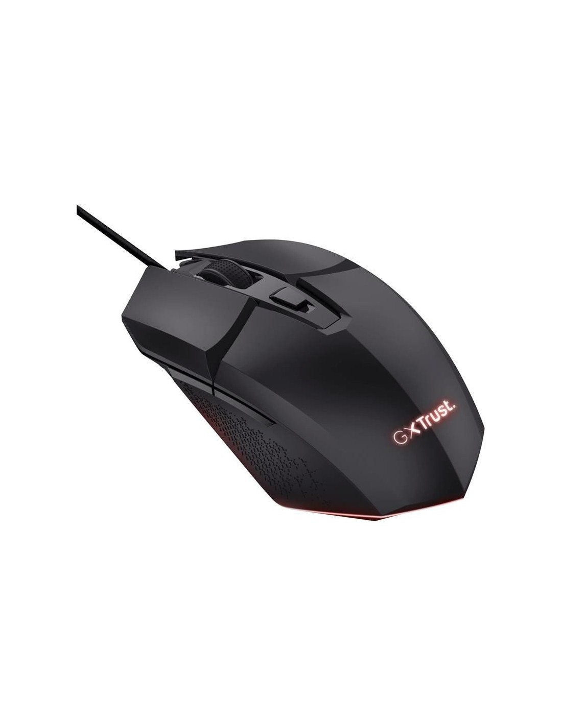 RATON TRUST GAMING GXT 109 FELOX RGB USB 6400DPI 6 BOTONES BLACK