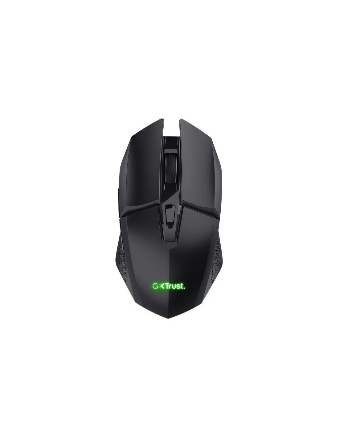 RATON TRUST GAMING GXT 110 FELOX RGB WIRELESS 4800DPI 6 BOTONES BLACK