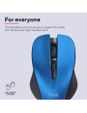 RATON TRUST MYDO SILENT CLICK WIRELESS BLUE