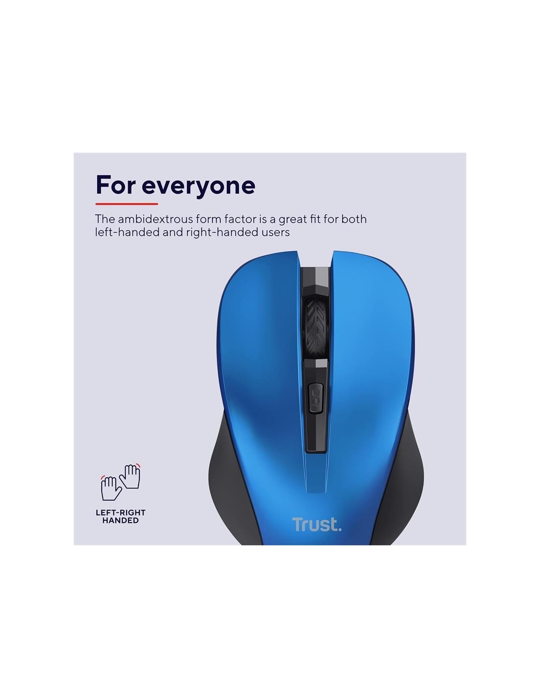 RATON TRUST MYDO SILENT CLICK WIRELESS BLUE