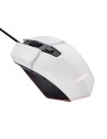 RATON TRUST GAMING GXT 109W FELOX RGB USB 6400DPI 6 BOTONES WHITE