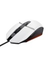 RATON TRUST GAMING GXT 109W FELOX RGB USB 6400DPI 6 BOTONES WHITE