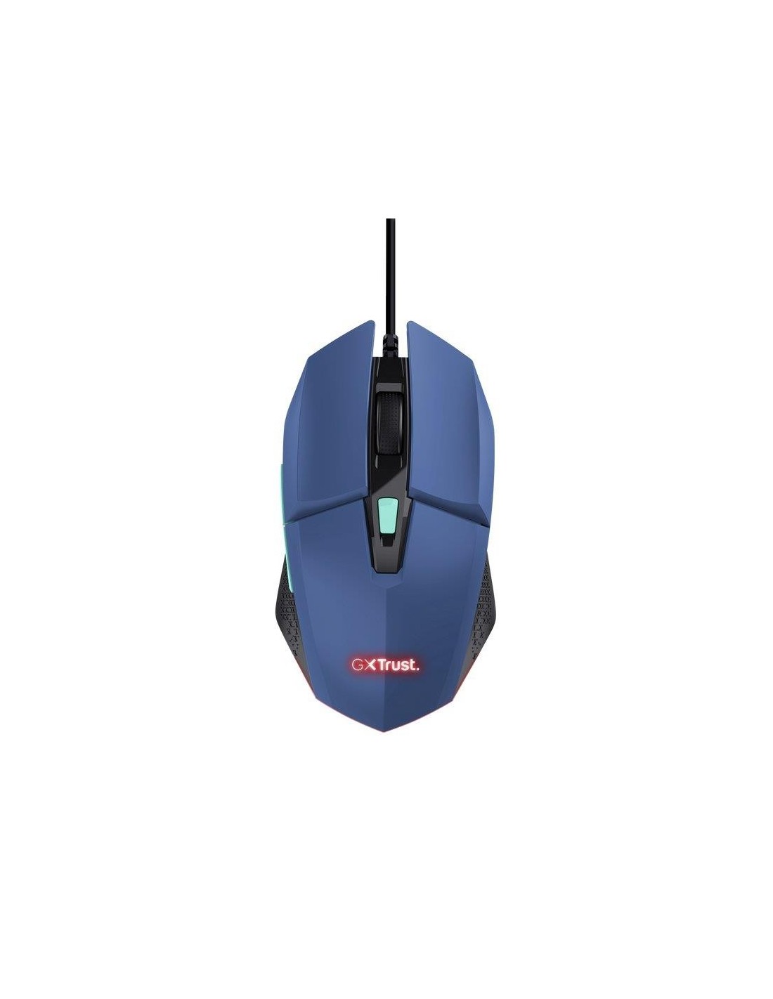 RATON TRUST GAMING GXT 109B FELOX RGB USB 6400DPI 6 BOTONES BLUE