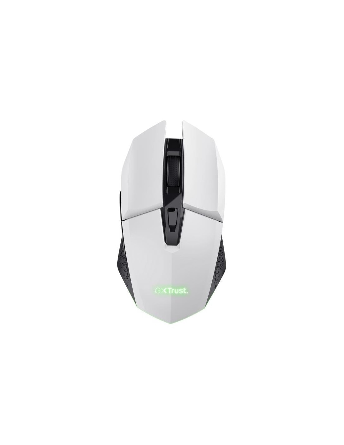 RATON TRUST GAMING GXT 110 FELOX RGB WIRELESS 4800DPI 6 BOTONES WHITE