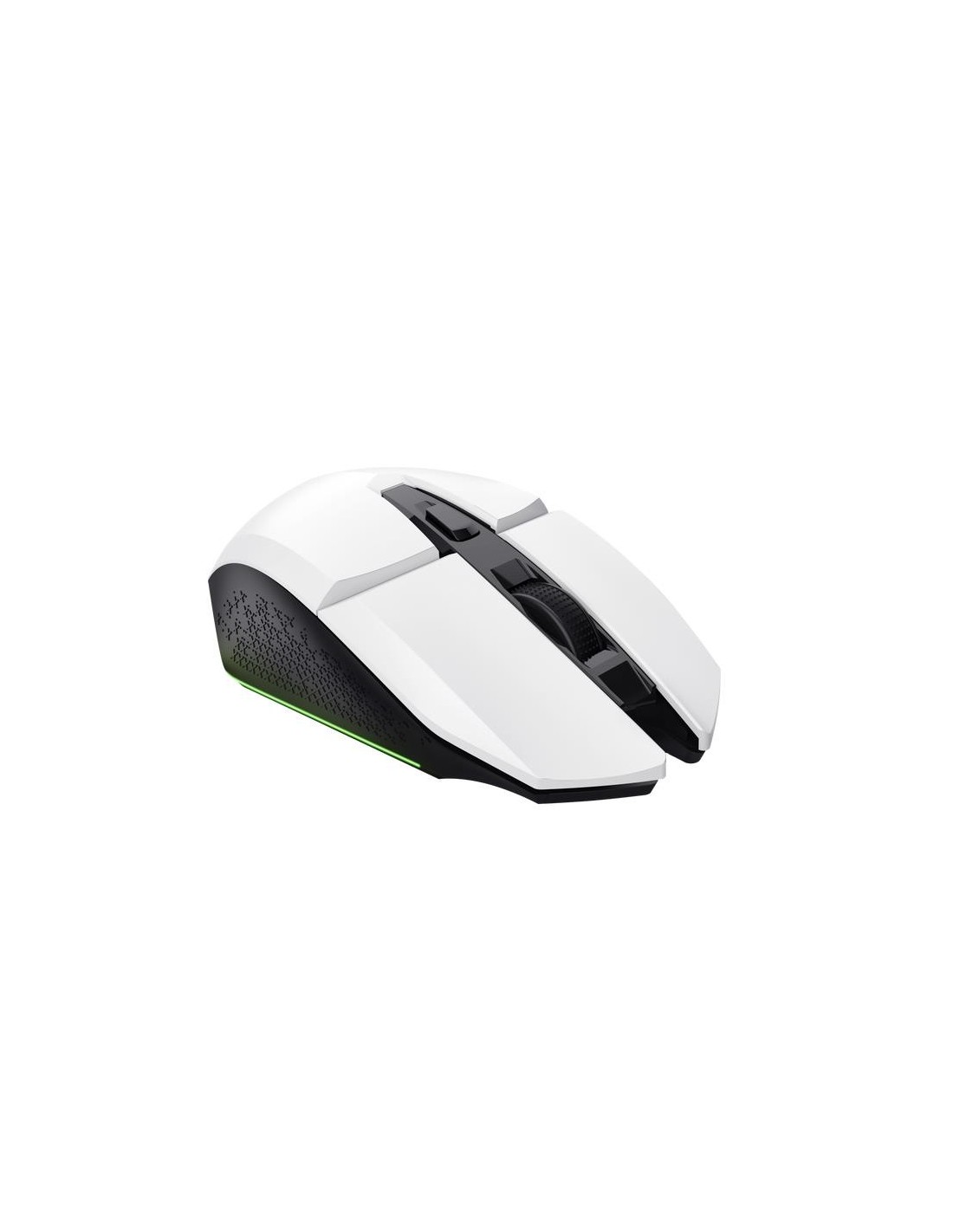 RATON TRUST GAMING GXT 110 FELOX RGB WIRELESS 4800DPI 6 BOTONES WHITE