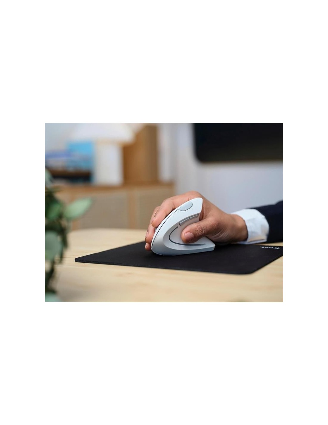 RATON TRUST VERTO WIRELESS ERGONOMIC WHITE