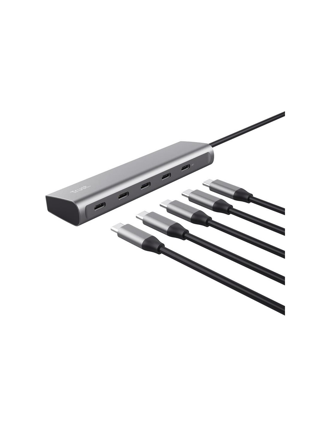 HUB USB-C TRUST 5 PUERTOS HALYX USB-C 3.2