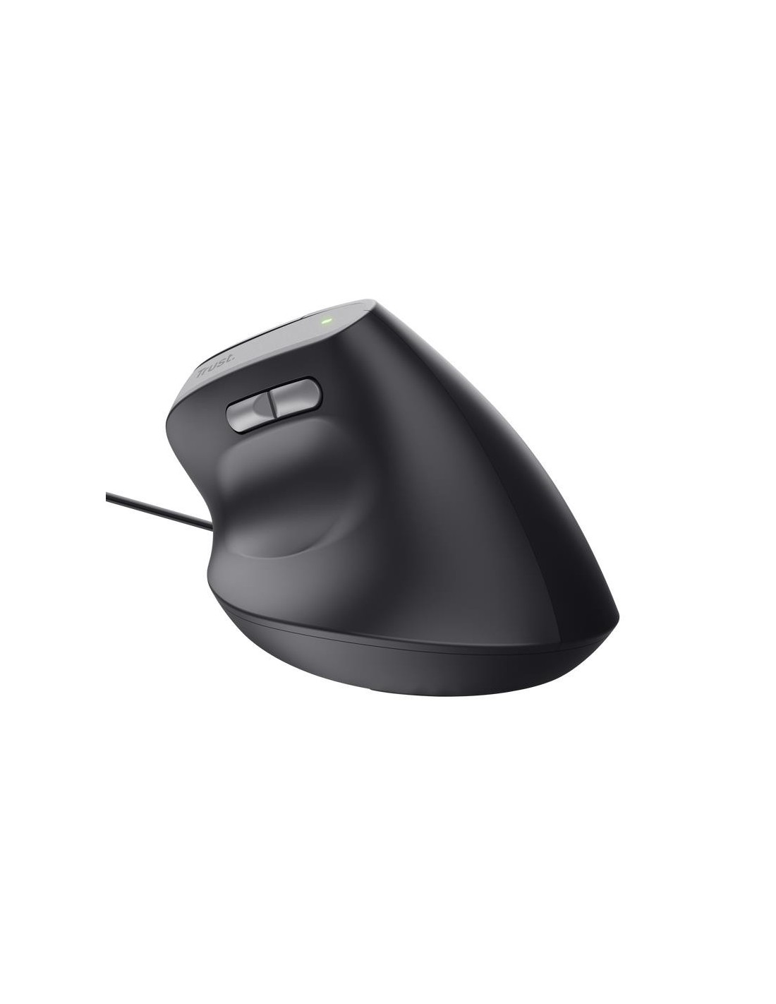 RATON TRUST BAYO II ERGONOMICO 2400 DPI USB BLACK