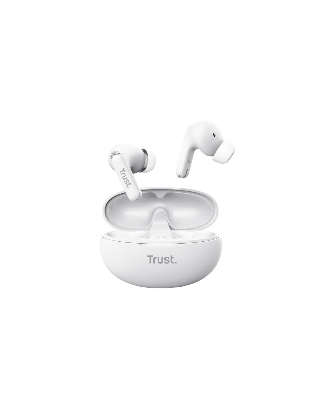 AURICULARES TRUST YAVI EARBUDS ENC BLUETOOTH WIRELESS WHITE