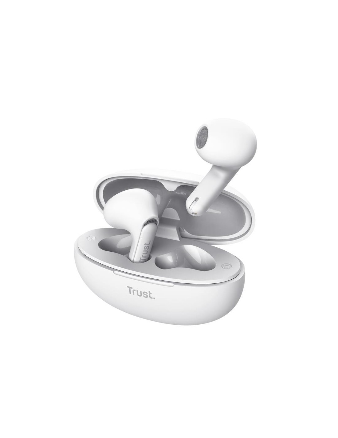 AURICULARES TRUST YAVI EARPHONES ENC BLUETOOTH WIRELESS WHITE