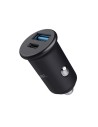 CARGADOR COCHE SMARTPHONE TRUST MAXO PD 38W USB-A USB-C BLACK