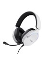 AURICULARES + MICROFONO TRUST GAMING RGB GXT 490W FAYZO HEADSET 7.1 WHITE
