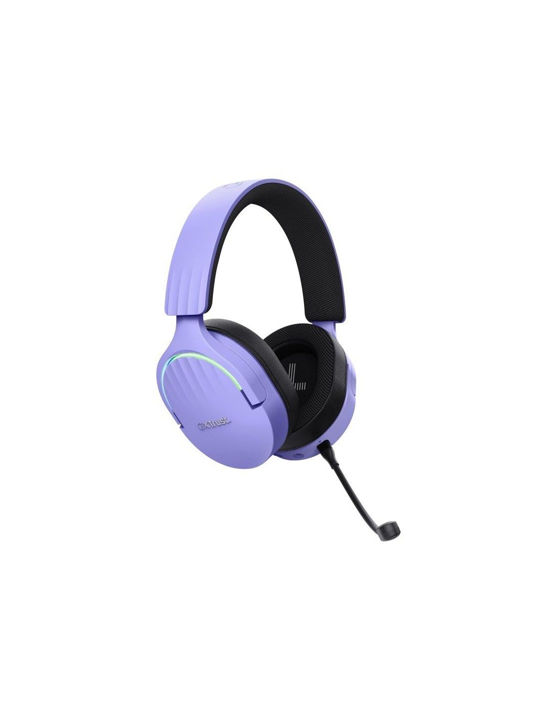 AURICULARES + MICROFONO TRUST GAMING RGB GXT 491P FAYZO HEADSET WIRELESS