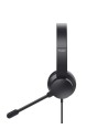 AURICULARES + MICROFONO TRUST HS-201 HEADSET USB BLACK