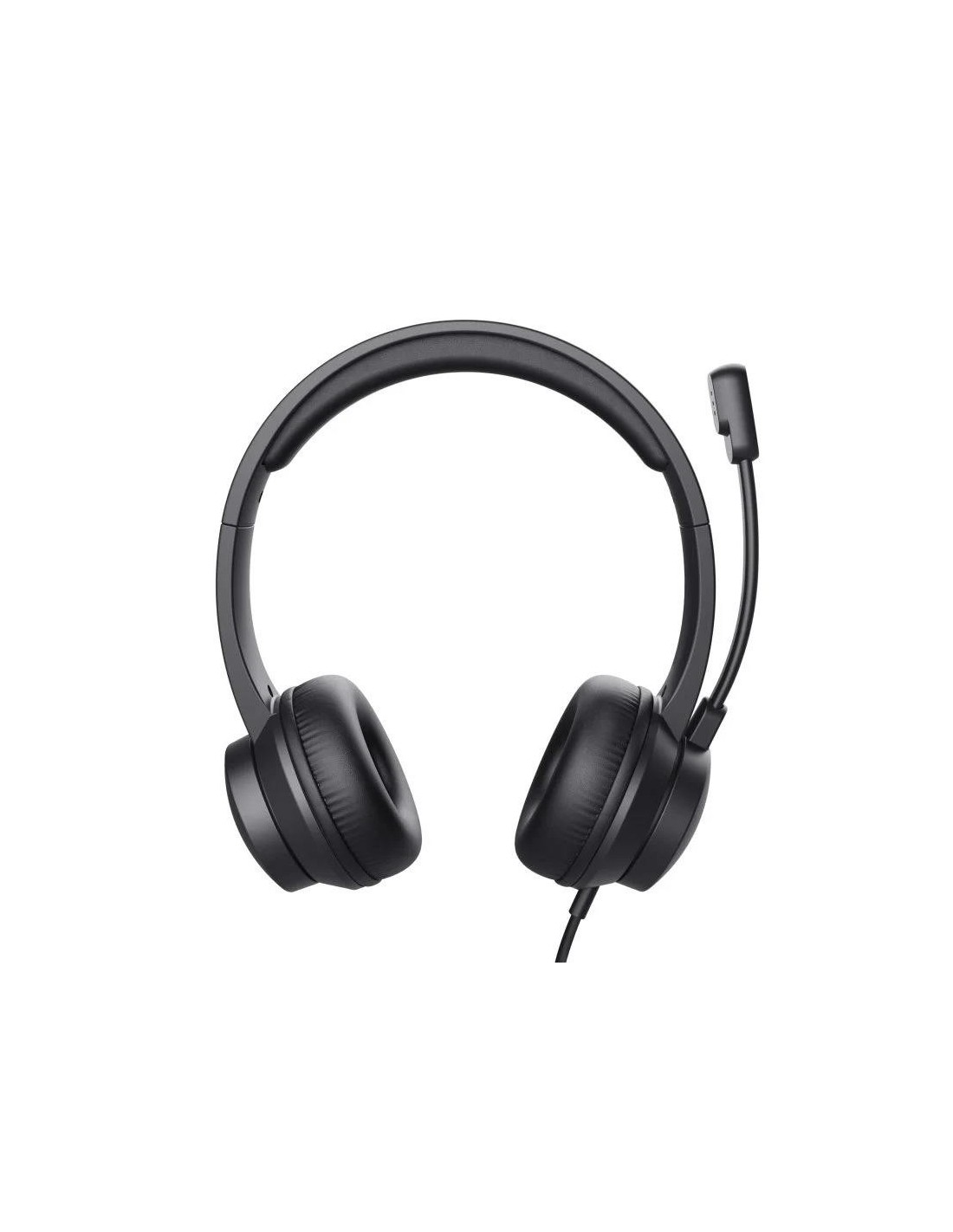 AURICULARES + MICROFONO TRUST HS-201 HEADSET USB BLACK