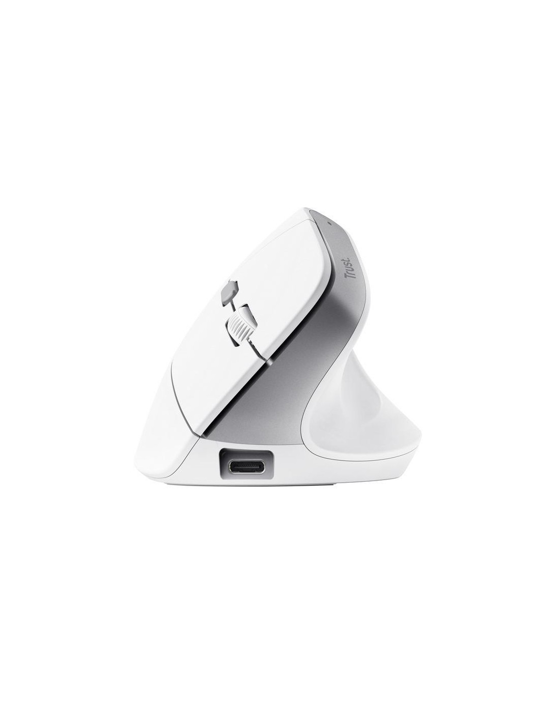 RATON TRUST BAYO II ERGONOMICO ECO 2400 DPI WIRELESS RECARGABLE WHITE