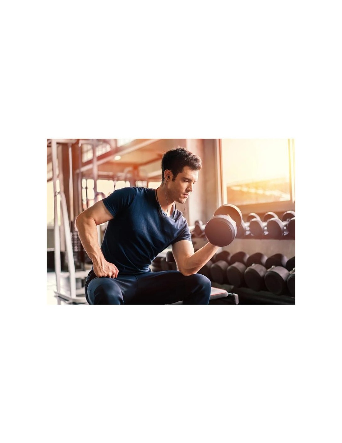 AURICULARES MOTOROLA SP106 SPORT IN EAR BLUETOOTH 5.2 BLACK