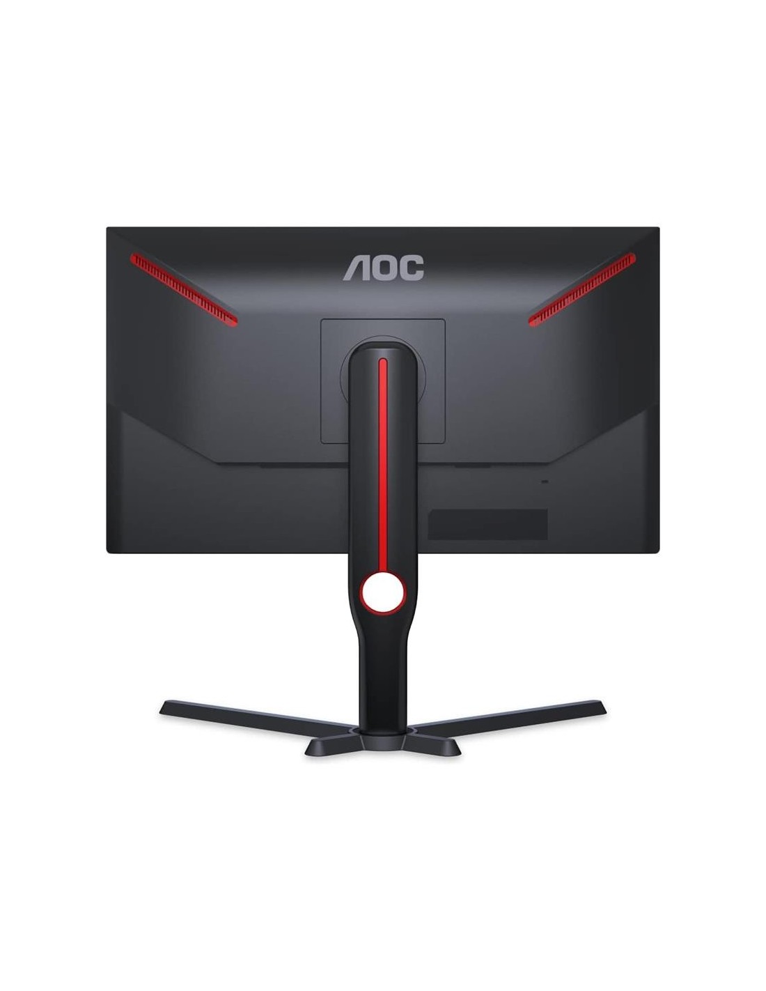 MONITOR GAMING AOC 24.5 240HZ MULTIMEDIA ERGONOMICO HDMI DP BLACK/RED