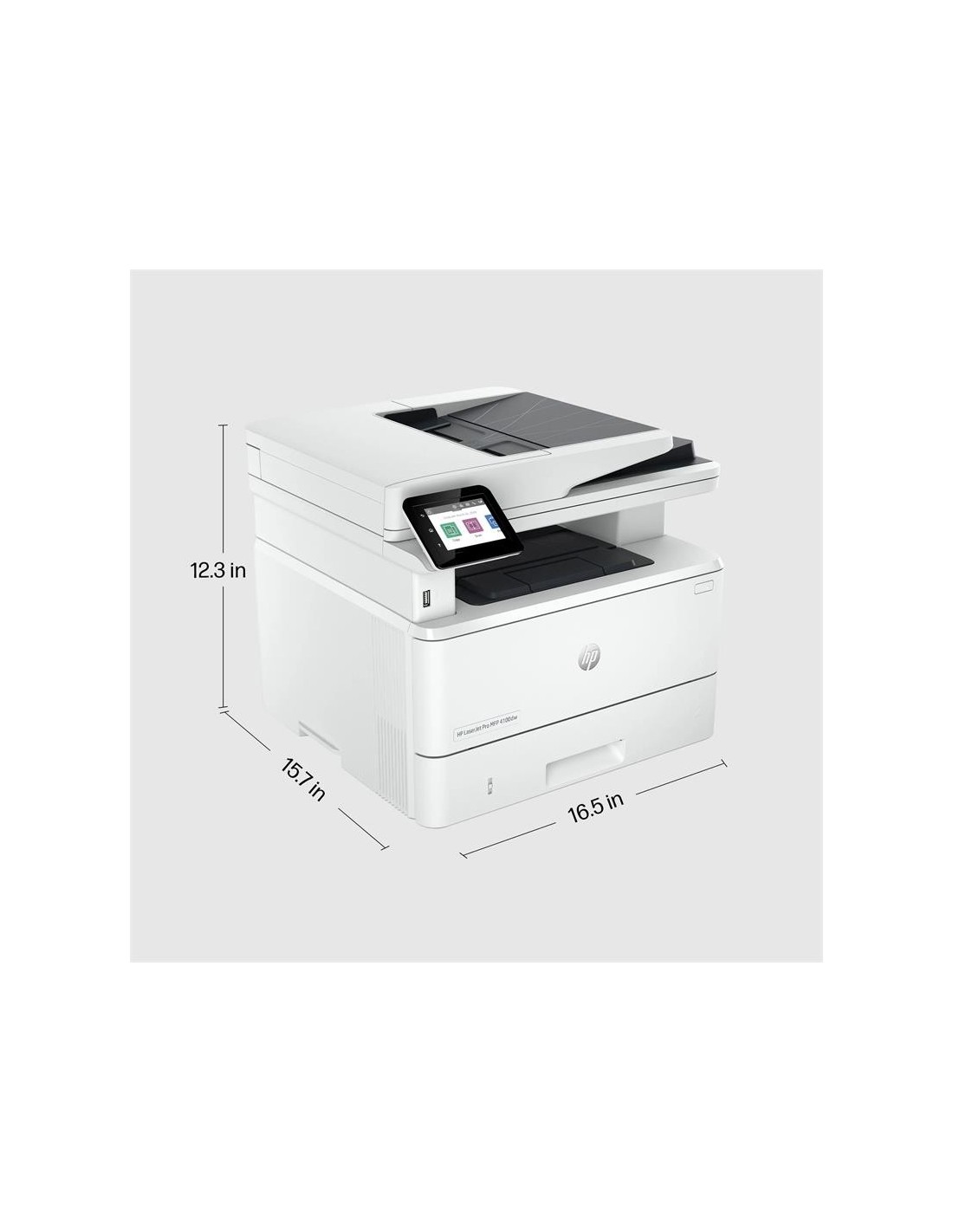 IMPRESORA MFP HP LASER MONOCROMO LASERJET PRO 4102FDN WIFI DUPLEX WHITE
