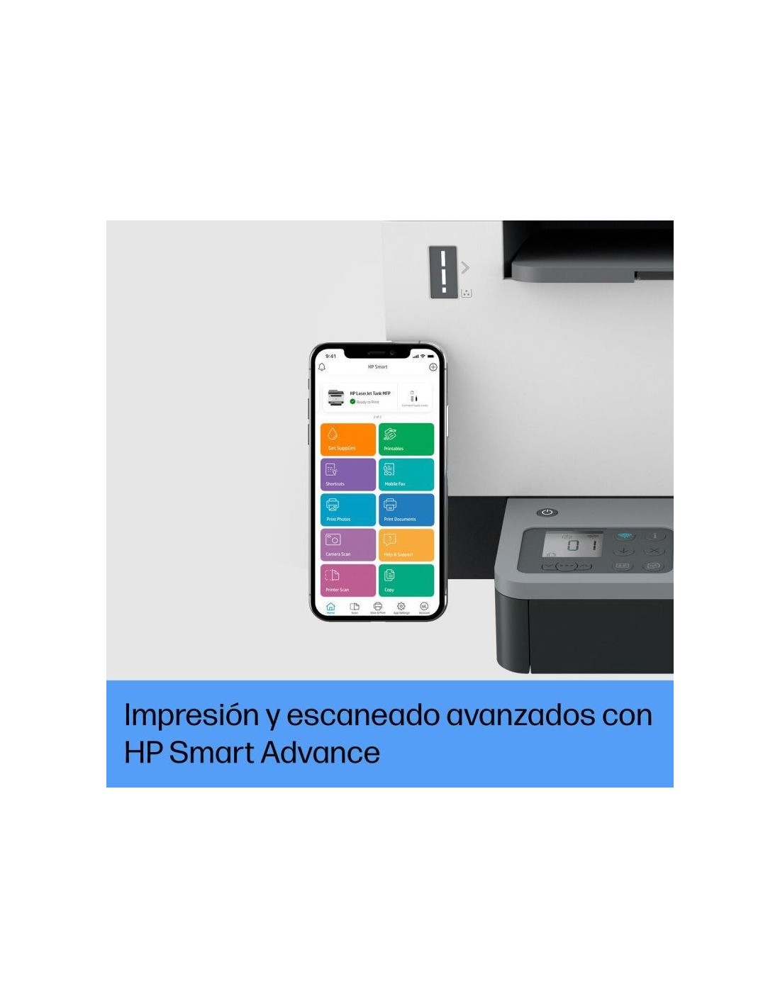 IMPRESORA MFP HP LASER MONOCROMO LASERJET 2604SDW WIFI DUPLEX WHITE/BLACK