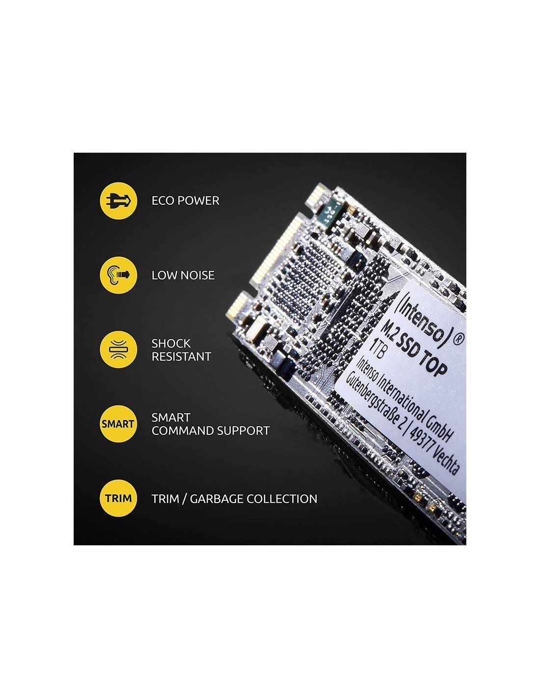 DISCO DURO SSD INTENSO 512GB M.2 2280 SATA