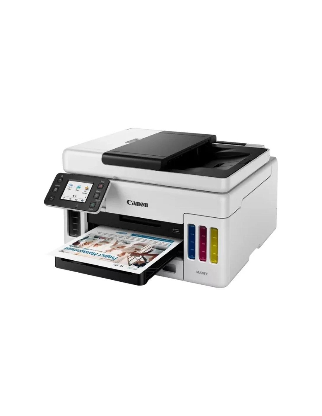 IMPRESORA CANON MAXIFY GX6050 MEGATANK MFP COLOR RJ/45WIFI WHITE