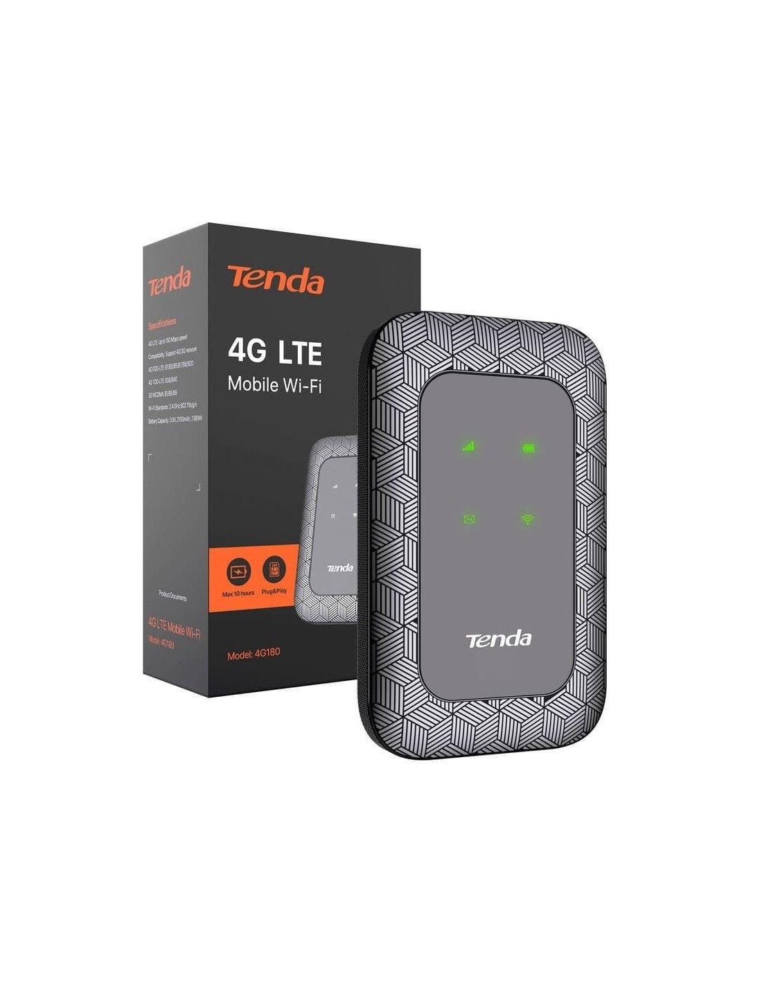 WIRELESS ROUTER PORTABLE TENDA WIFI 4G LTE 150MBPS