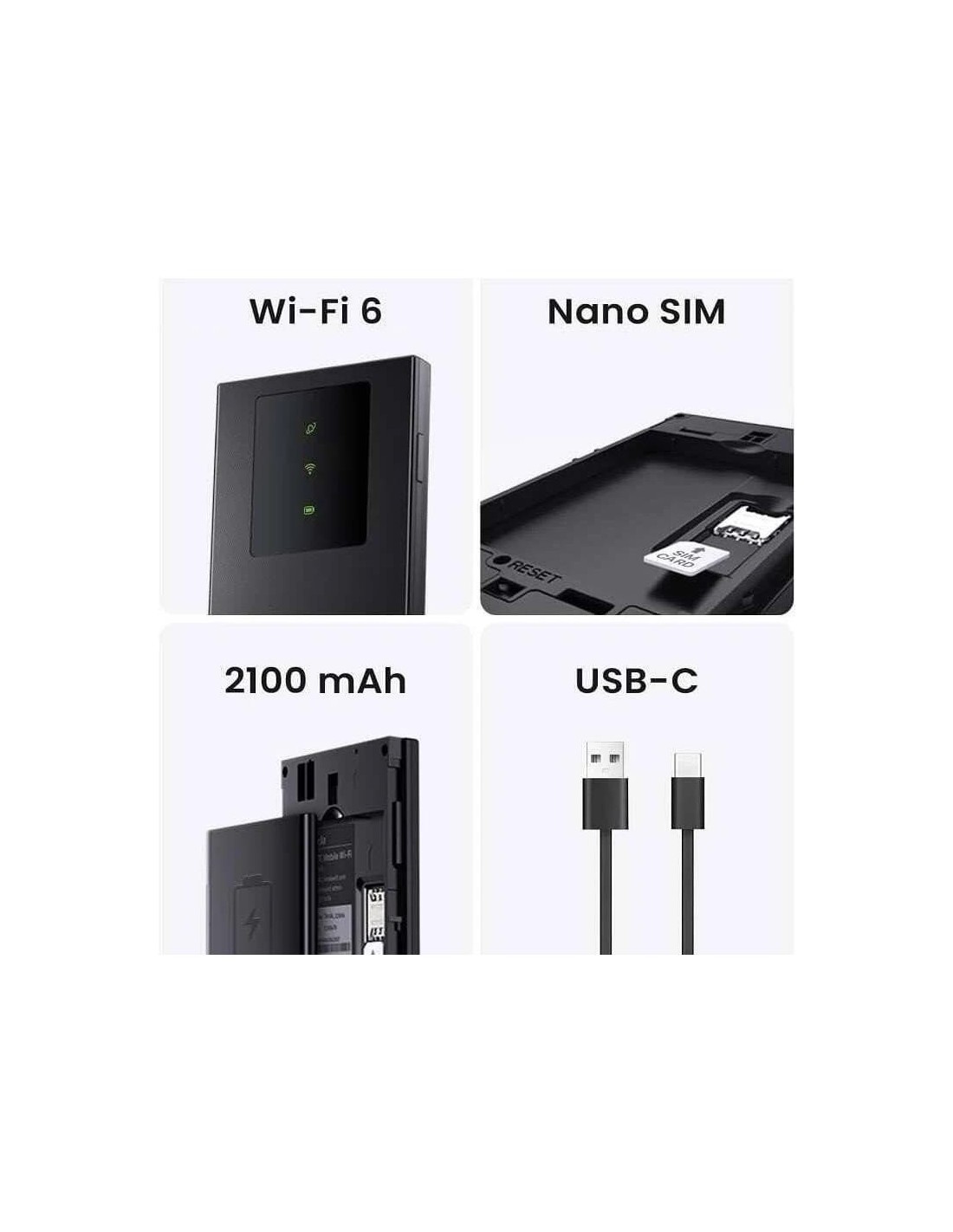 WIRELESS ROUTER PORTABLE TENDA WIFI 4G LTE 150MBPS V4.0