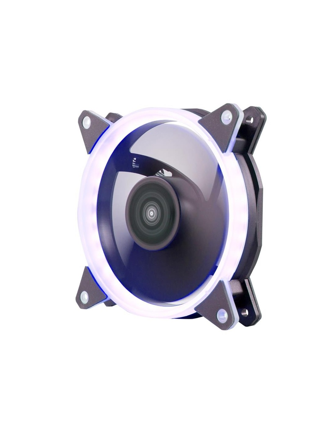 VENTILADOR 12CM UNYKACH CANDY 20 ADICIONAL CHASIS BLUE RING LED