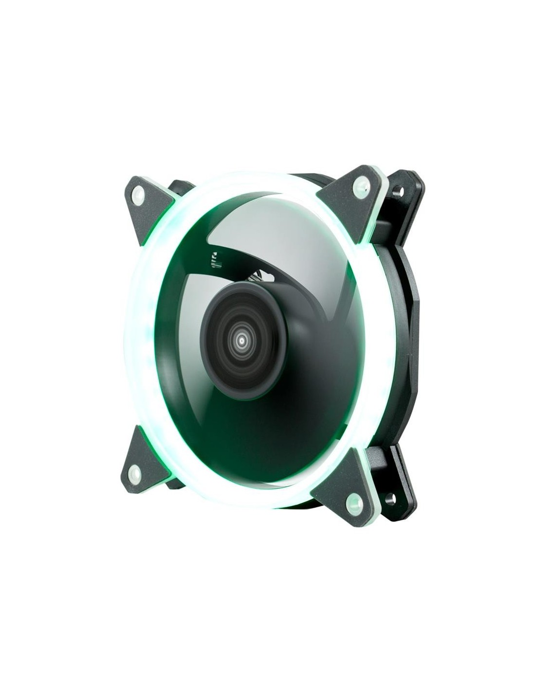 VENTILADOR 12CM UNYKACH CANDY 20 ADICIONAL CHASIS GREEN RING LED