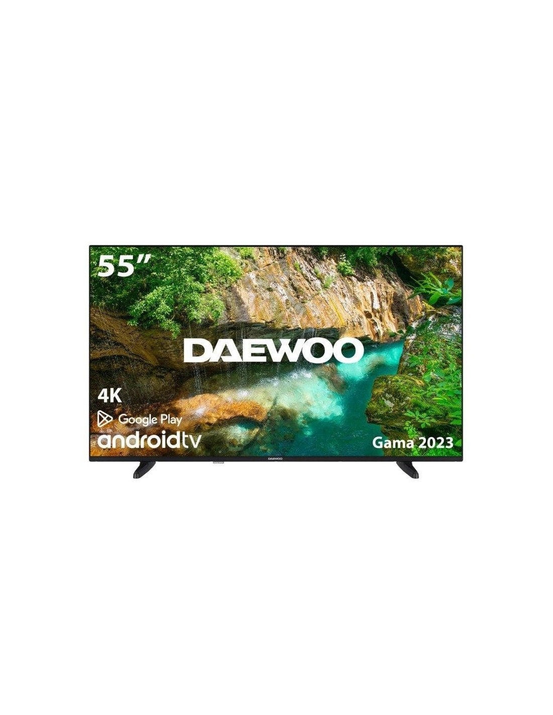 TELEVISOR DAEWOO 55 LED 4K UHD USB SMART TV ANDROID WIFI HOTEL