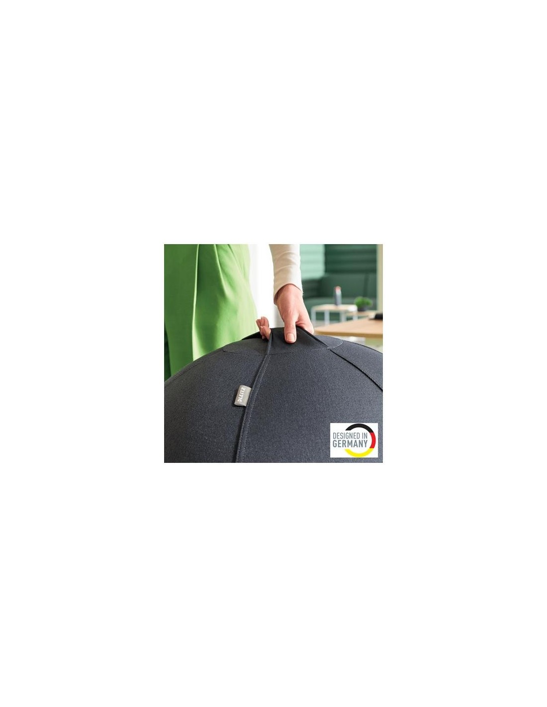 ASIENTO BALON LEITZ ANTIDESLIZANTE ERGO ACTIVE 75CM GREY