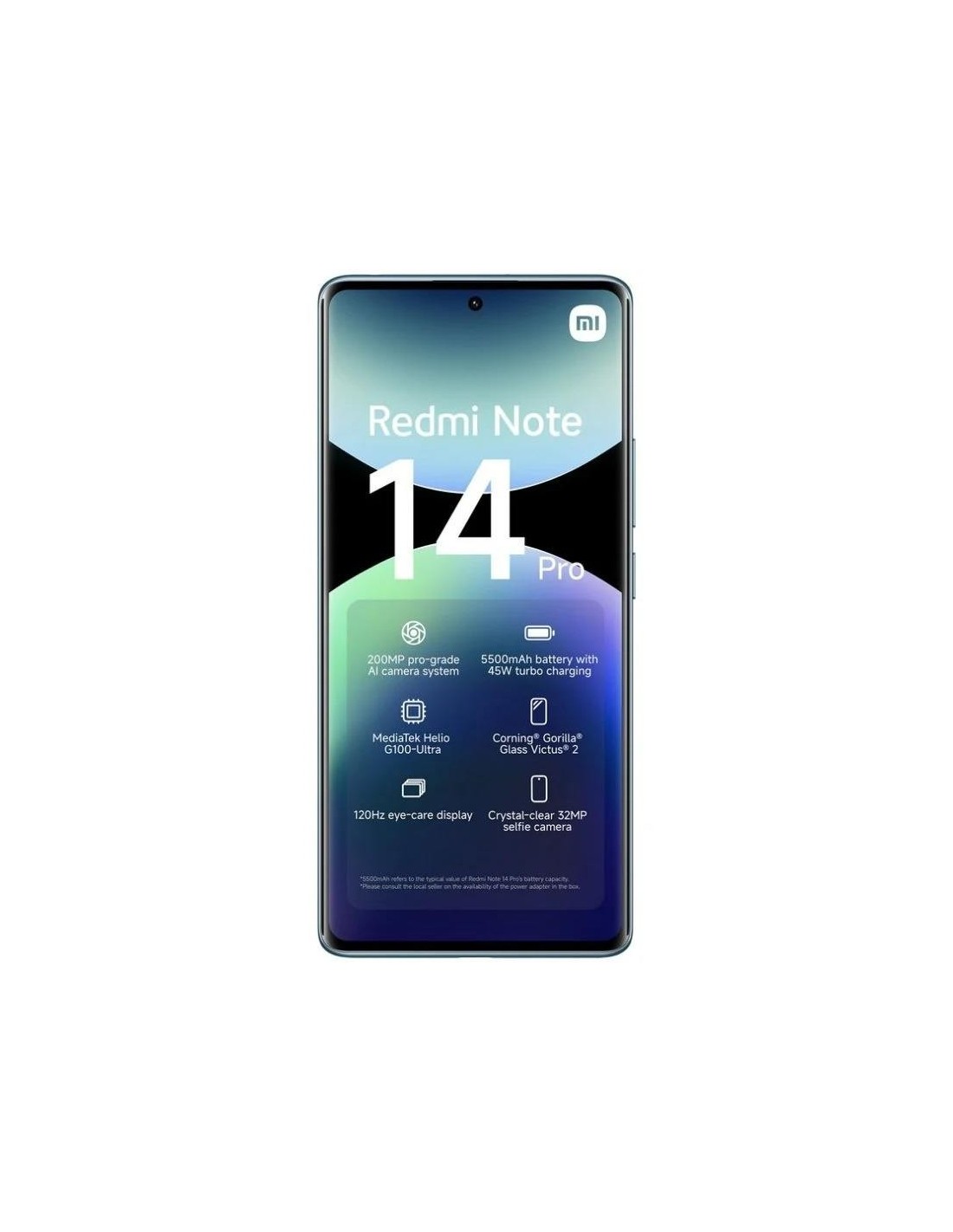 SMARTPHONE XIAOMI REDMI NOTE 14 PRO 6.67 8GB/256GB/200MP/NFC/4G BLUE