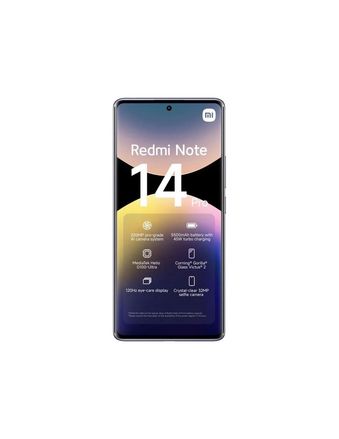 SMARTPHONE XIAOMI REDMI NOTE 14 PRO 6.67 8GB/256G/200MP/NFC/4G PURPLE