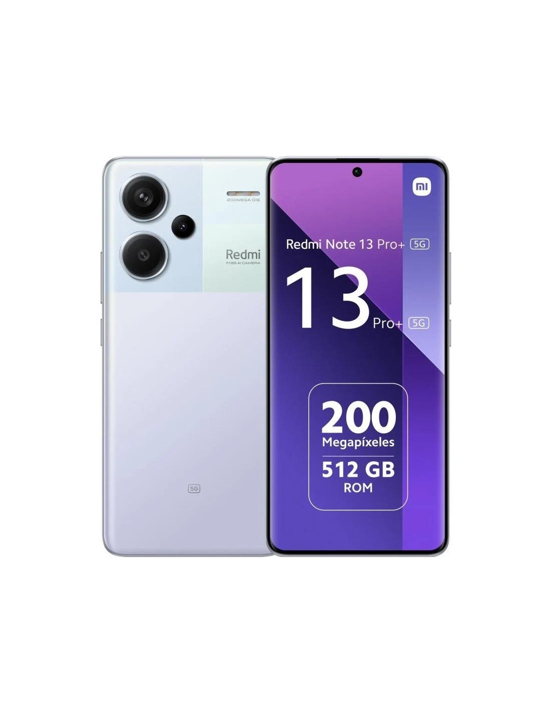 SMARTPHONE XIAOMI REDMI NOTE 13 PRO+ 6.67 8GB/256G/200MP/NFC/5G PURPLE