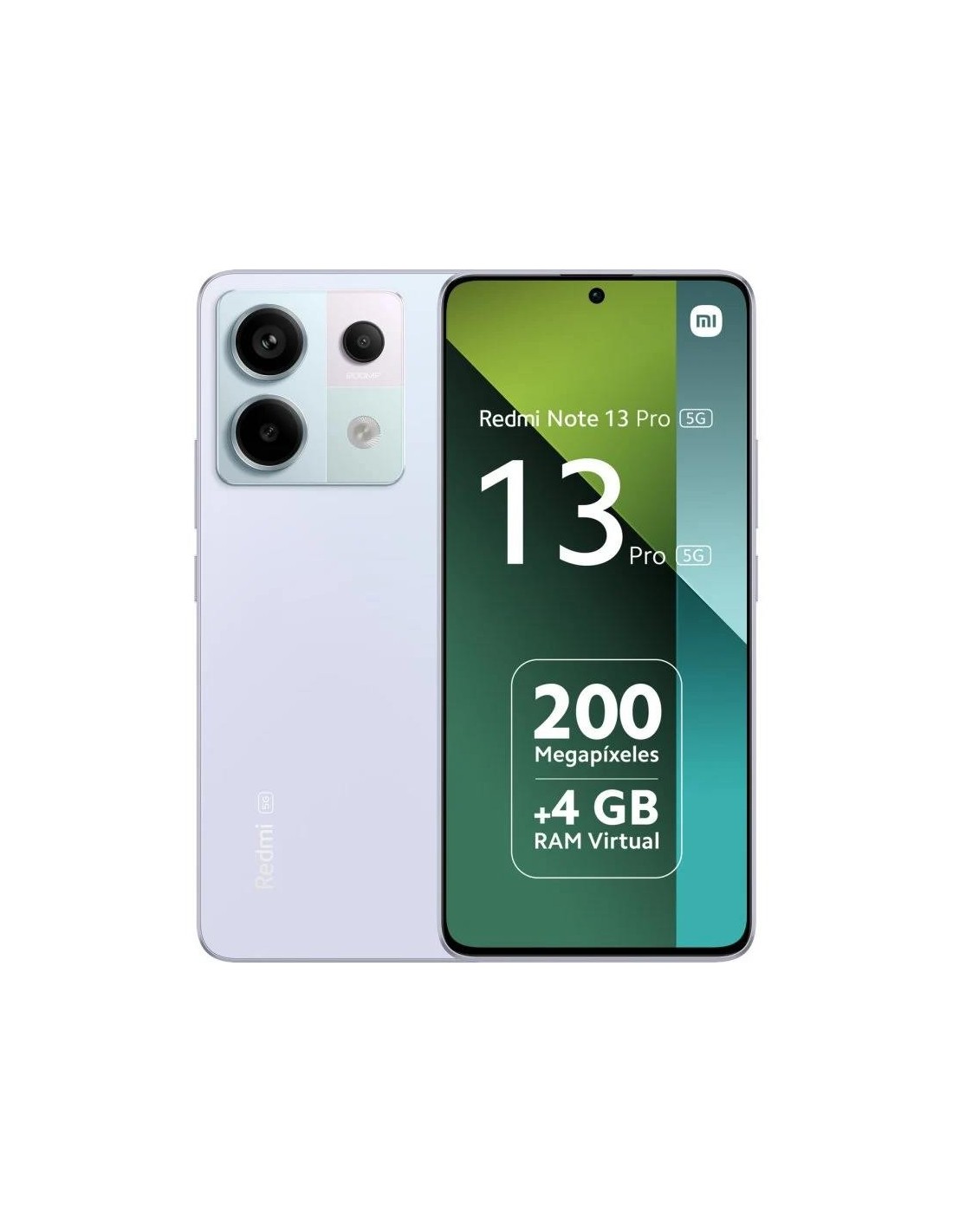 SMARTPHONE XIAOMI REDMI NOTE 13 PRO 6.67 8GB/256GB/200MP/NFC/5G PURPLE
